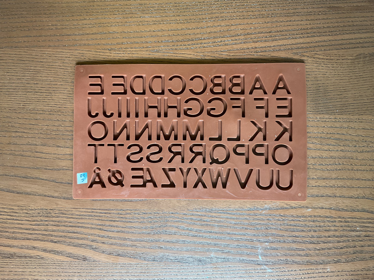 Mould - Small Alphabet - C42