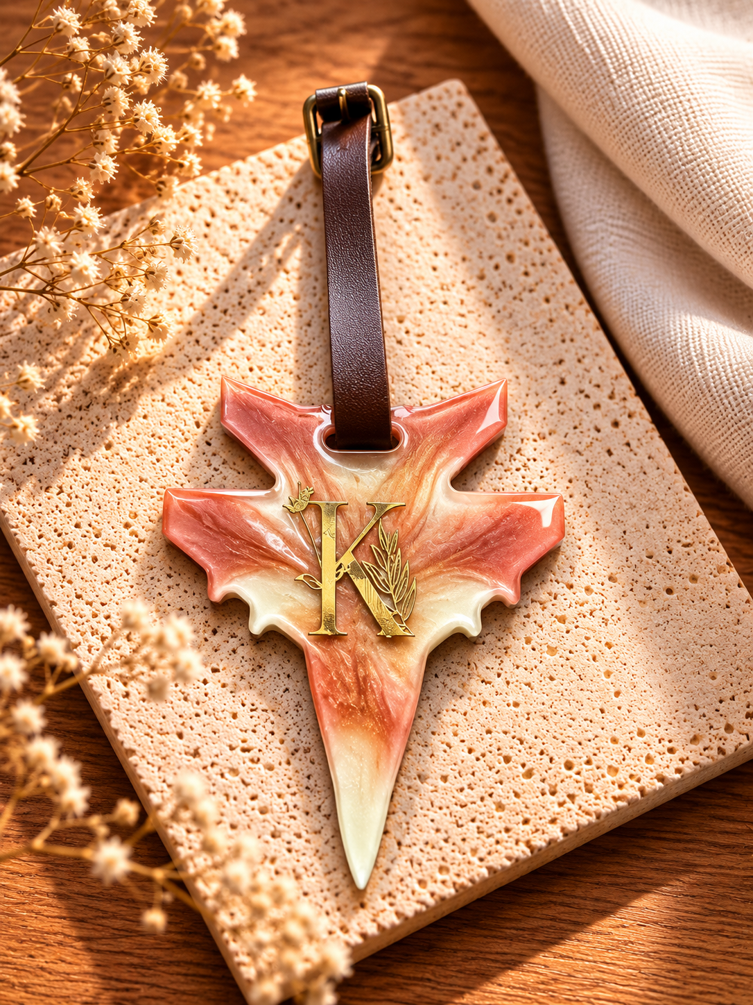 Luggage Tag - Alphabet "K"