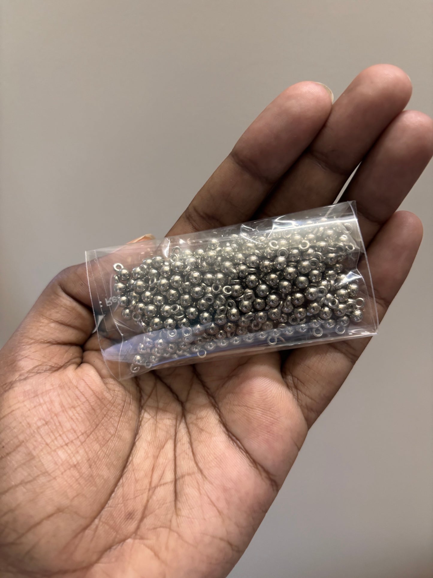 Beads - Silver Ghungroo- T5