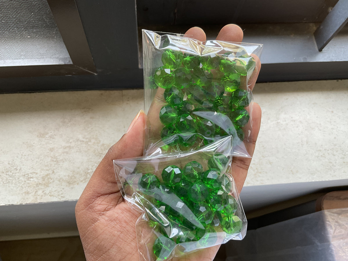 Beads - Green - T43