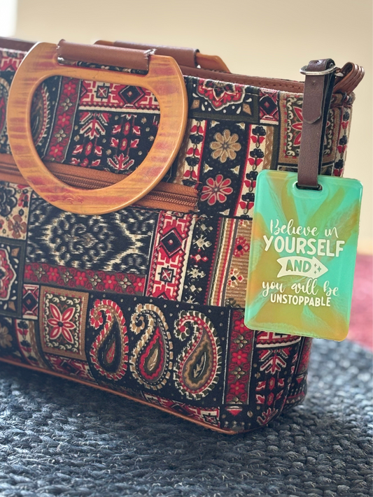 Luggage Tag - Believe In Yourself And You Are Unstopable