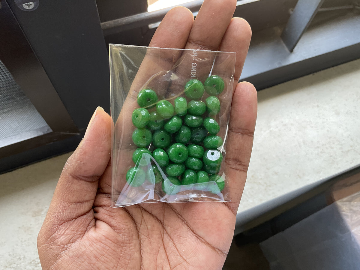Beads -Green - T6