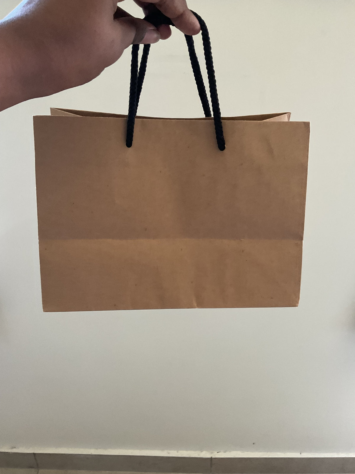 Brown Paper Bags with Handle - Set of 18 nos