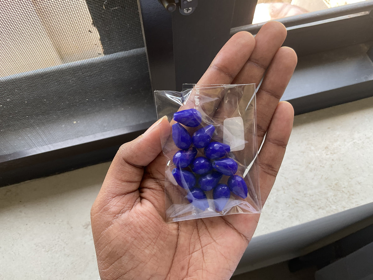 Beads -Electric Blue - T32