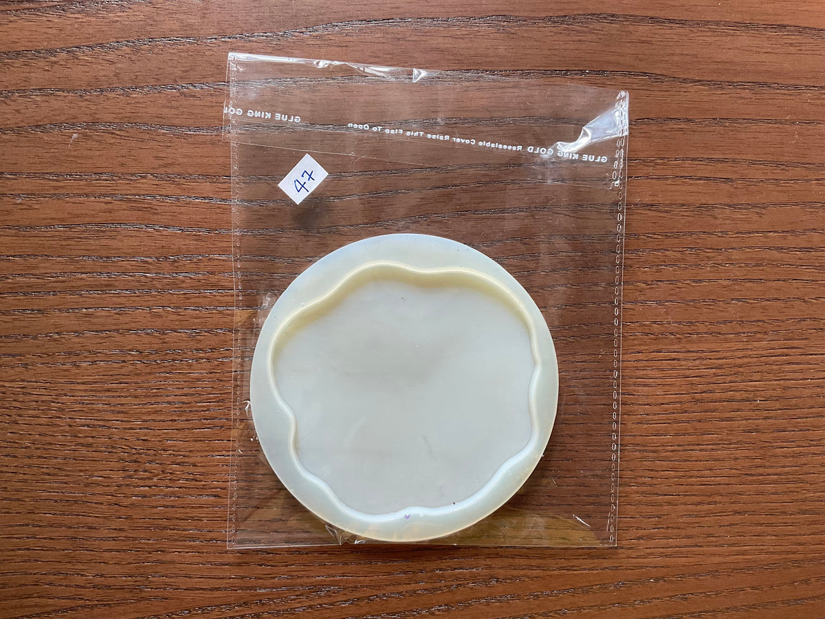 Mould - Agate Coaster - Set of 2- 69/47