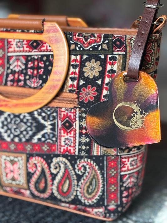 Luggage Tag - Alphabet "O"