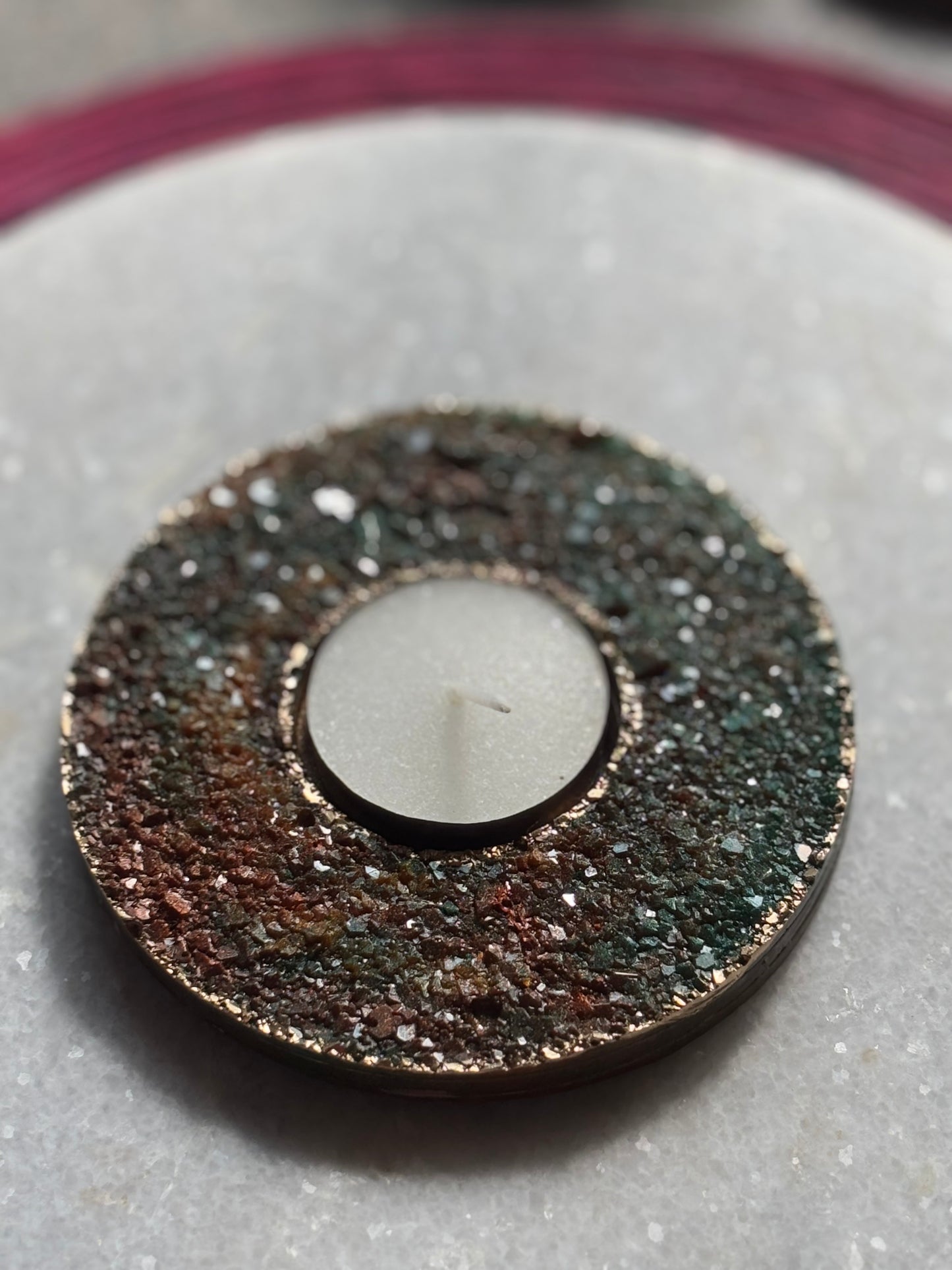 Druzy Tealight Holder (D1)