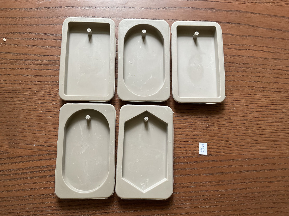 Mould - Wax Tablet - Set of 5 cavities - C37