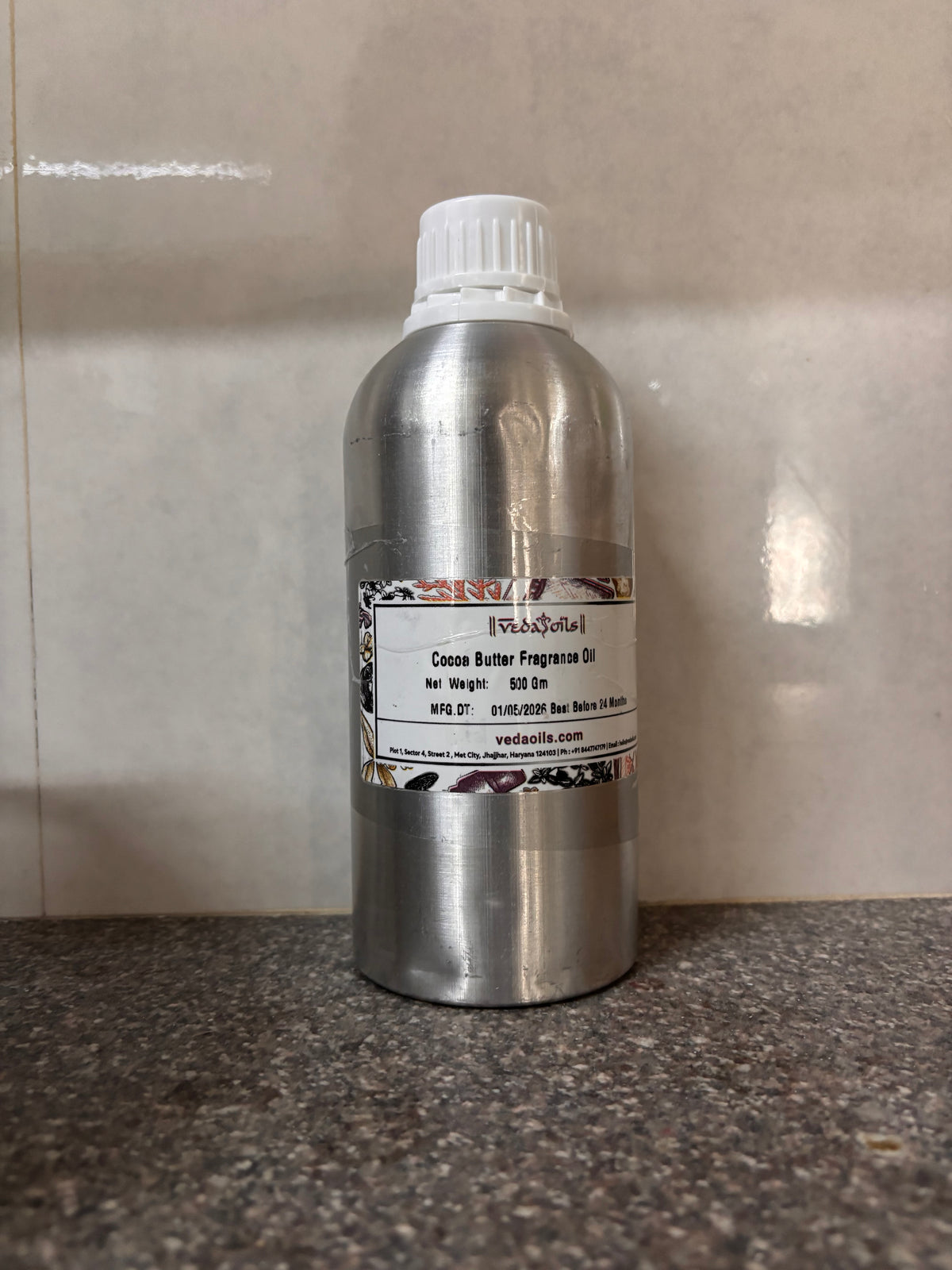Cocoa Butter Fragrance Oil - 438 gms