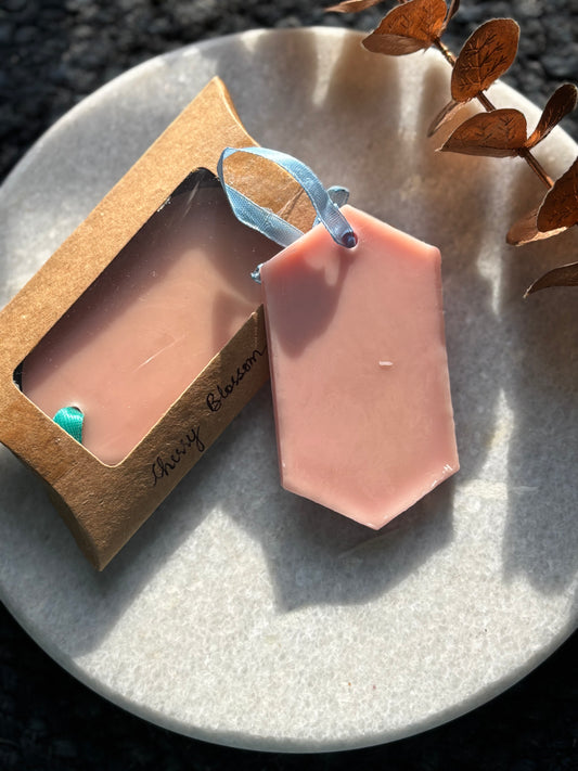 Wardrobe Wax Tablet - Cherry Blossom Fragrance