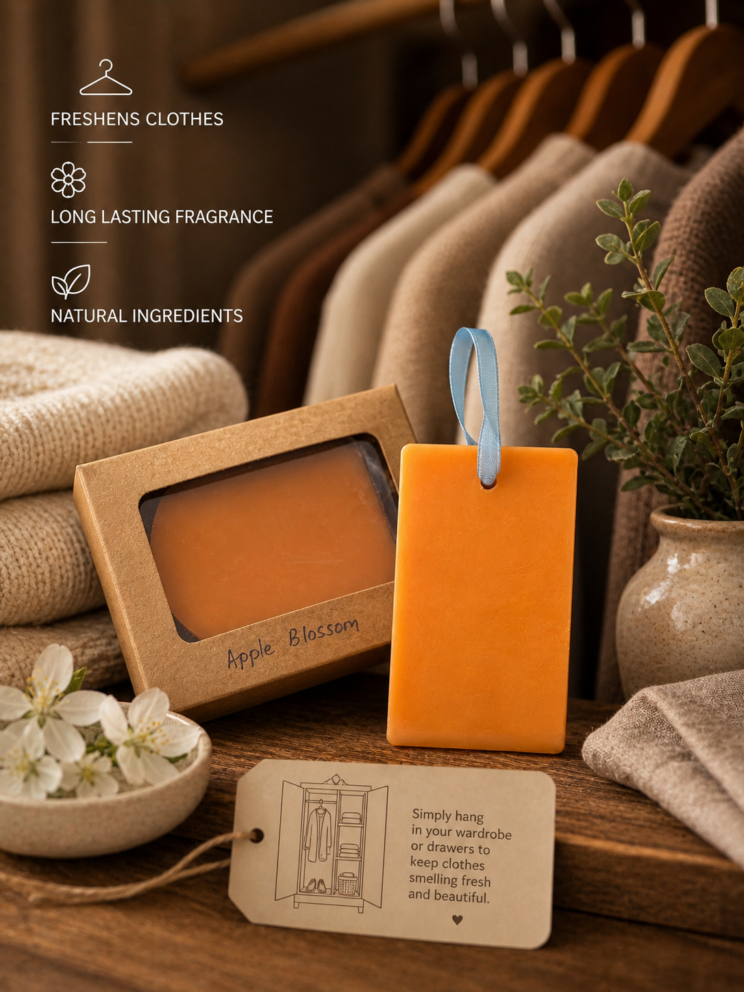 Wardrobe Wax Tablets
