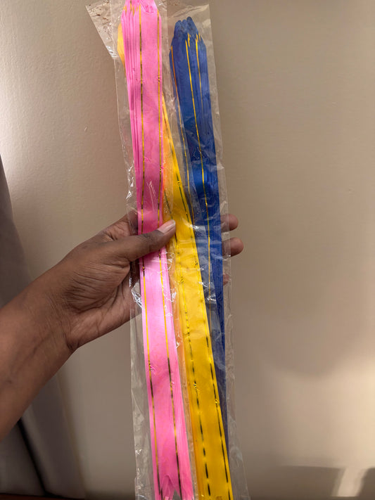 Pull-String Flower Bow - 3 packets