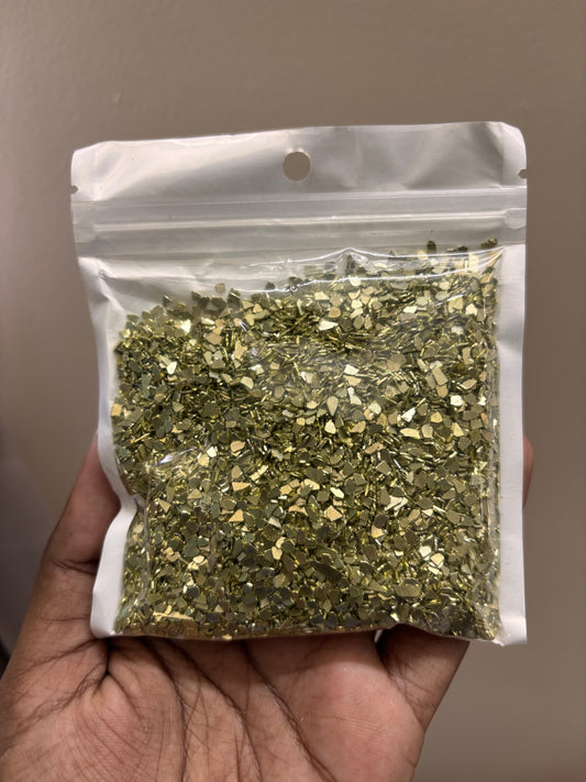 Lite Gold stones for craft work(300 gms)