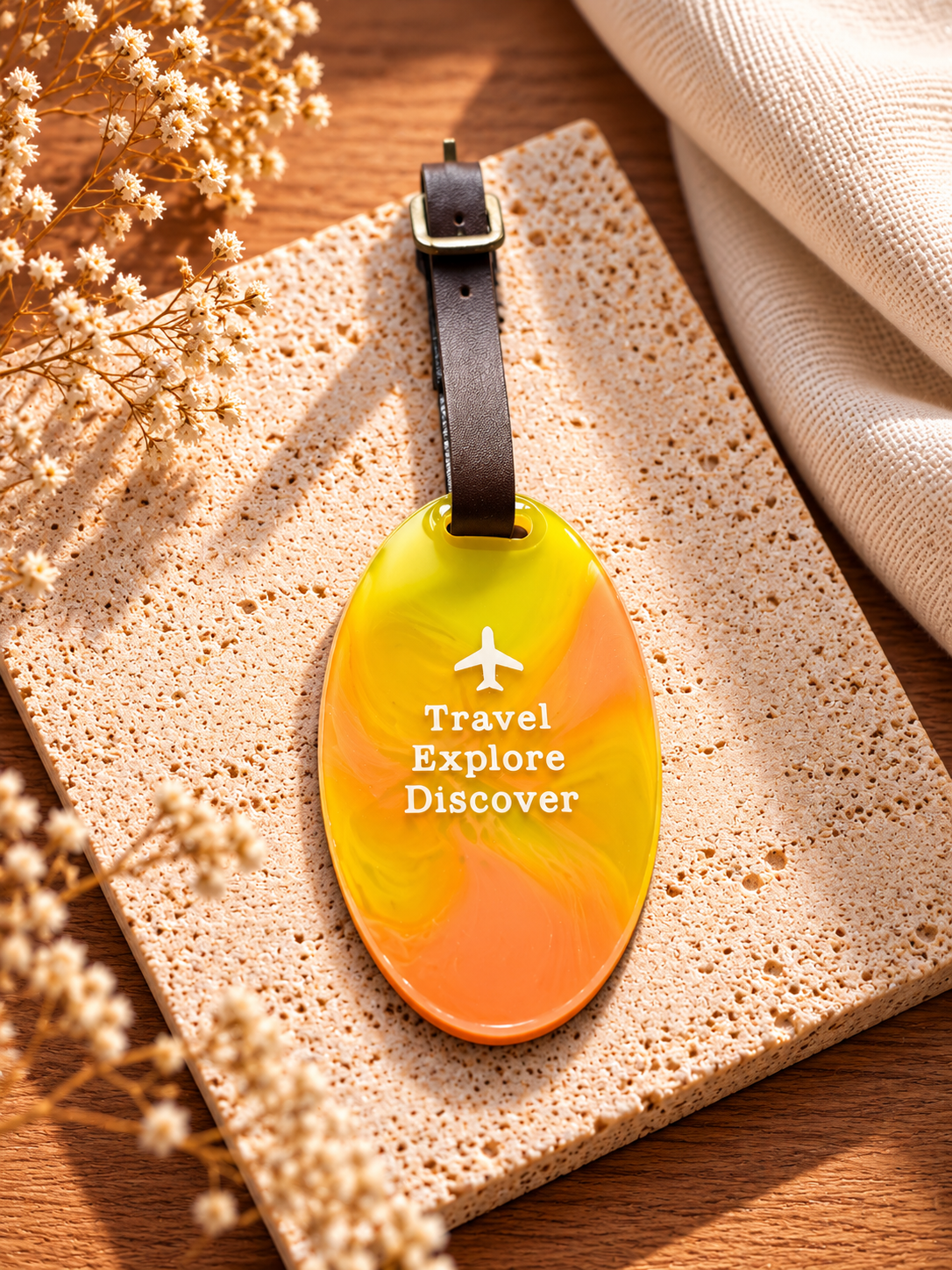 Luggage Tag - Travel, Explore, Discover