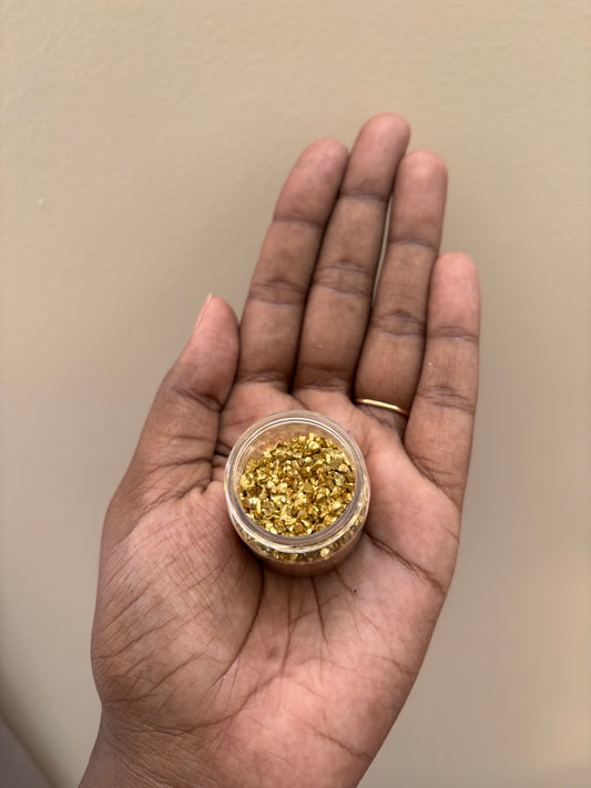 Dark Gold stones for craft work(23 gms)
