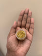Dark Gold stones for craft work(23 gms)