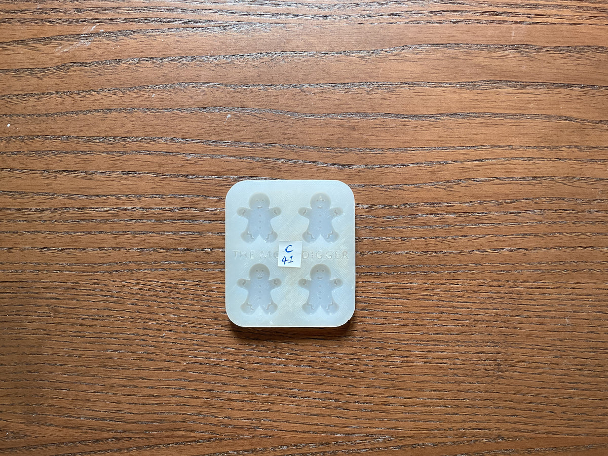 Mould - Handmade Christmas Ginger Breadman - C41