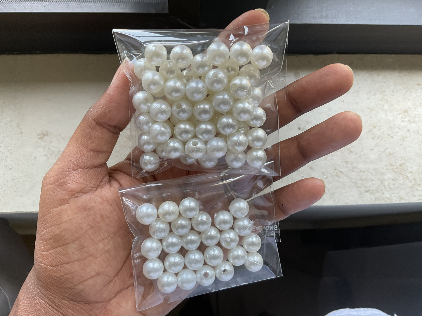 Beads -White- T21