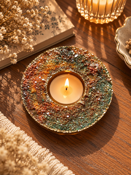 Druzy Tealight Holder (D2)