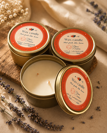 Golden Hour Candle - Wild Lavender