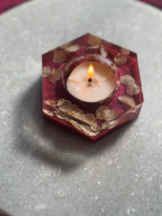 Hexagon Tealight Holder