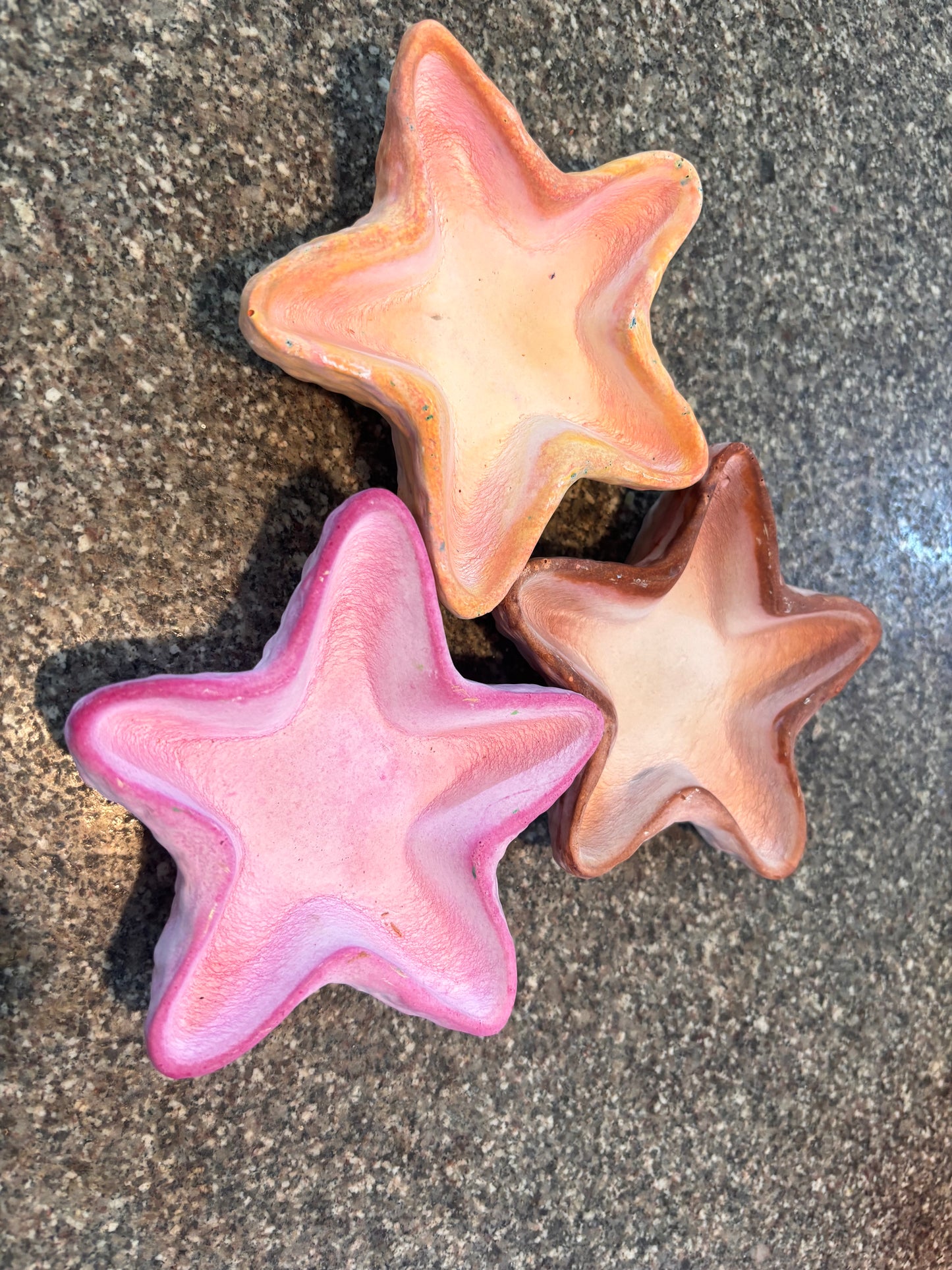 Starfish Candle Base - Set of 3 nos