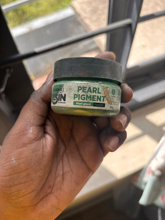 Mica Powder (Used) - Pearl Green