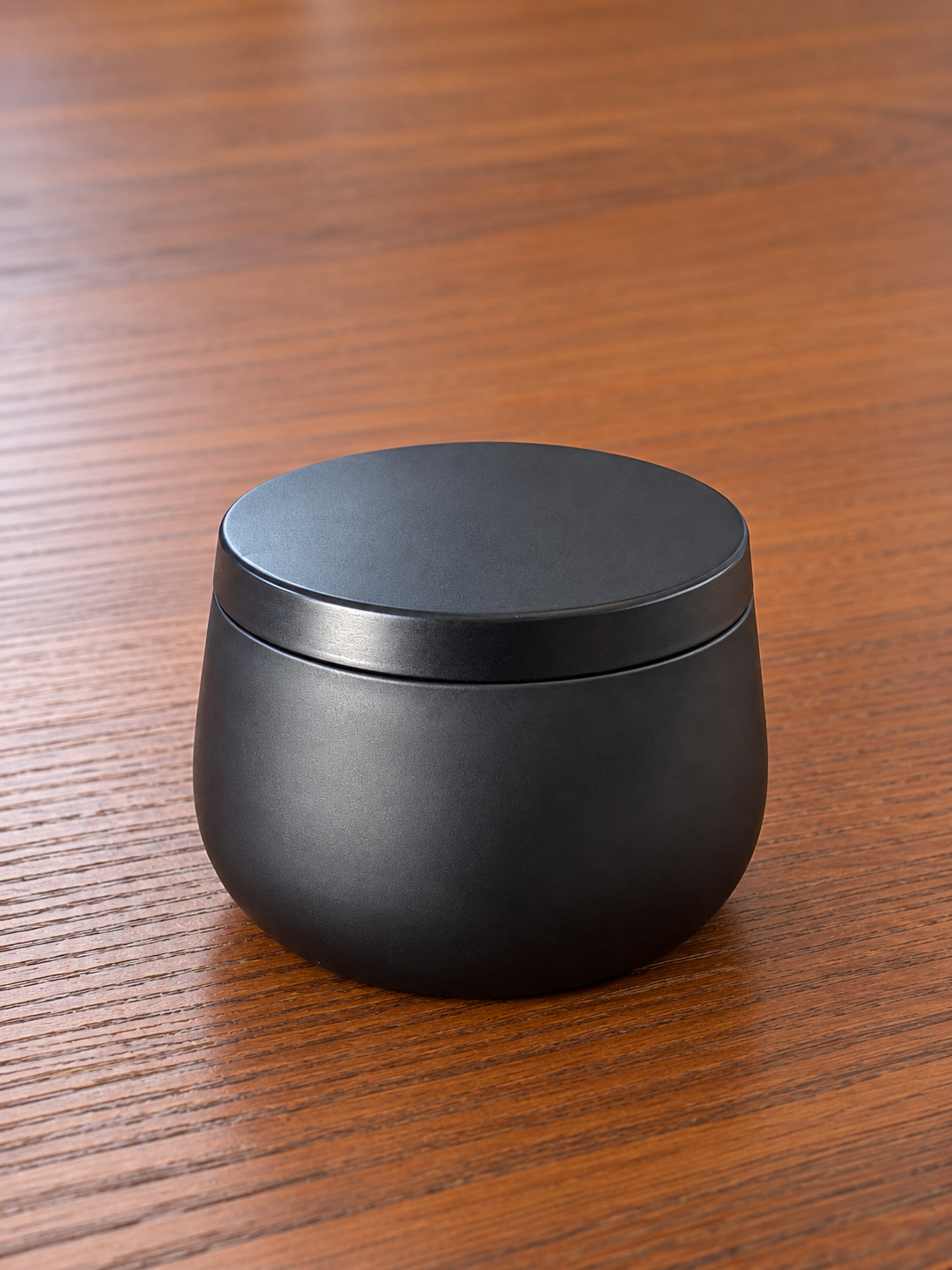 Black Tin Candle Jar - Set of 5 nos