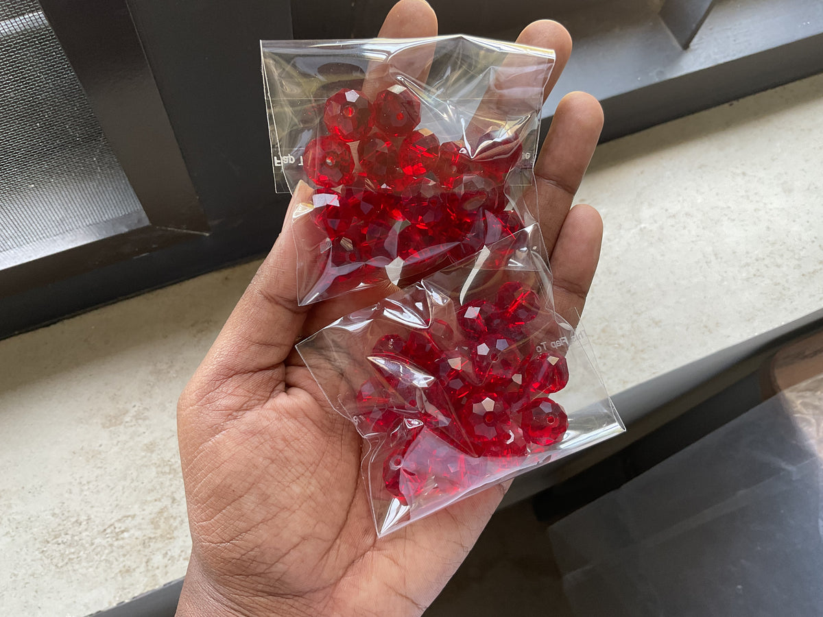 Beads -Red - T34