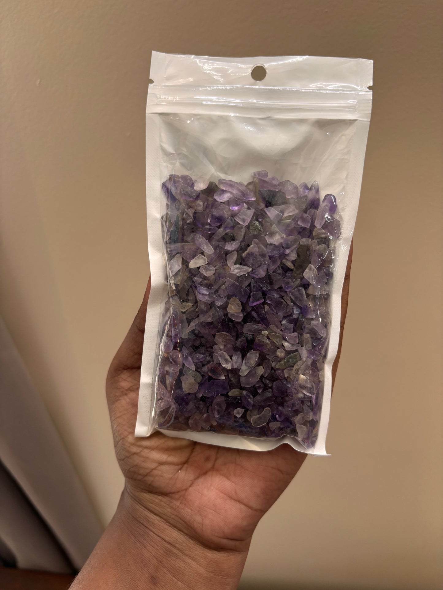 Purple Stones for craft (146  gms)