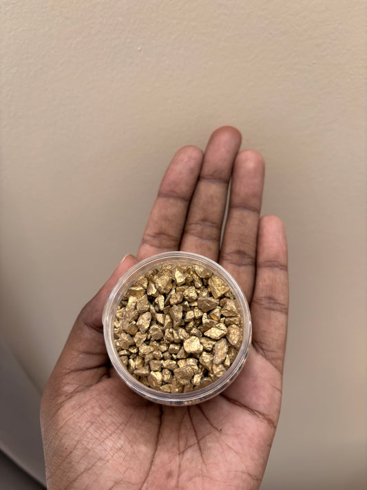 Gold stone for craft work(95  gms)