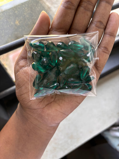 Beads -Green - T11