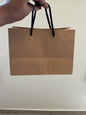 Brown Paper Bags with Handle - Set of 18 nos