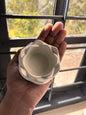 White Concrete Jar- Set of 4 nos
