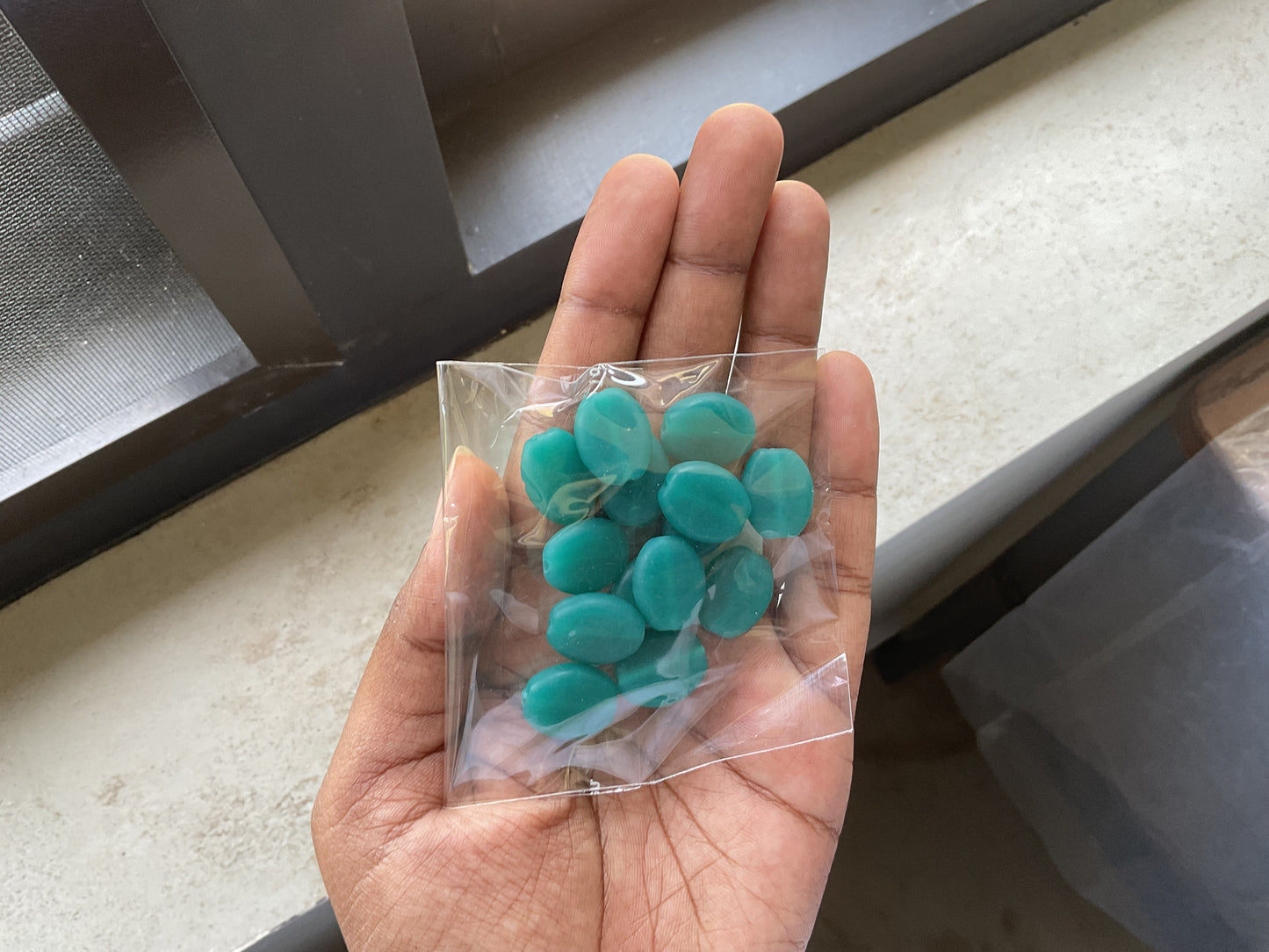 Beads -Cyan - T29