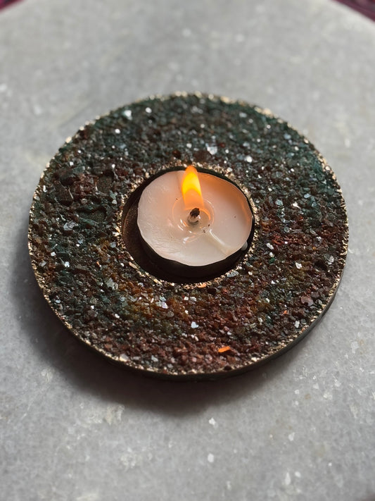 Druzy Tealight Holder (D1)