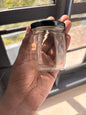 Flower Glass Candle Jar - Set of 7 nos