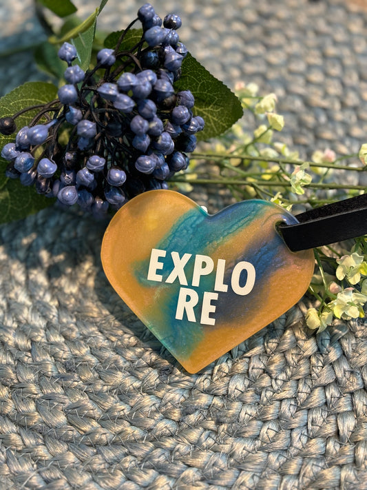 Luggage Tag - Explore