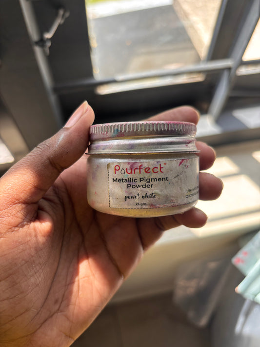 Mica Powder(Used) - Pearl White