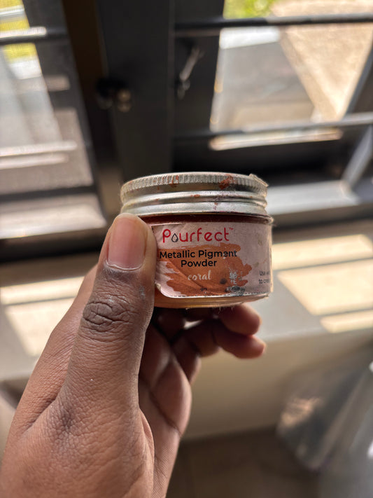Mica Powder(Used) - Coral