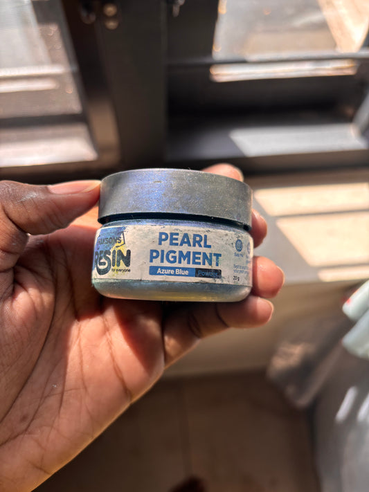 Mica Powder(Used) - Azure Blue