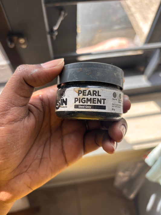 Mica Powder(Used) - Steel Grey