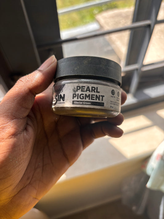 Mica Powder(Used) - Glacial Green