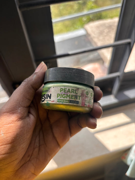 Mica Powder(Used) - Paroot Green