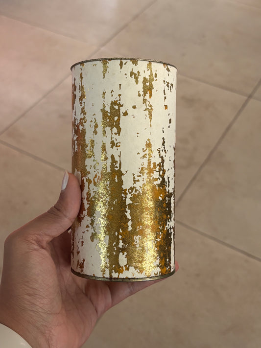 Gold Foiled Cannisters (Design 1) - Set of 4