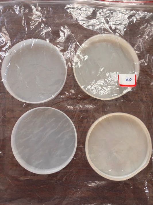 Mould - 3 inch Coaster  - Set of 4 - 20