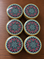 Small Mandala Tin Jars - TYPE 3