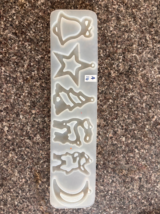 Moulds - Christmas themed- A14