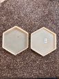 Mould - Hexagon Coaster - Set of 2 - A47