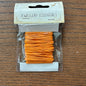 Cotton Thread Orange- 0.5mm - 10 meters